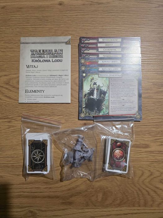 Gra planszowa Talisman: Magia i Miecz Królowa Lodu BRAK PUDEŁKA