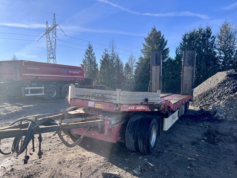 Kel-Berg, niskopodwozie, 3 ośka, przyczepa ciężarowa