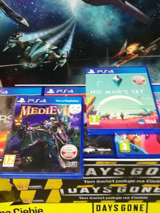 Medievil No Man Sky Slime Rancher Wolfenstein Project Cars Sprzed..
