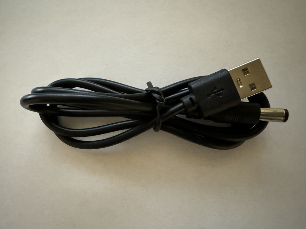 Кабель для роутера від Power bank 5V USB to 5V DC 5.5x2.1