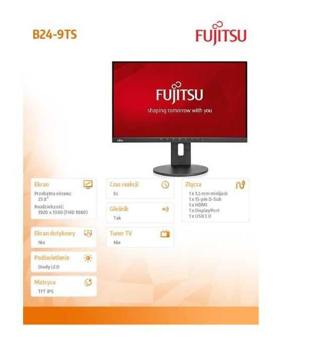 Monitor Fujitsu 23.8  B24-9TS S26361-K1643-V160