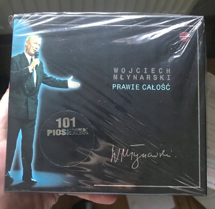 MŁYNARSKI WOJCIECH Prawie Całość BOX 5CD wyd 2001