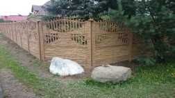Ogrodzenie betonowe płot panel