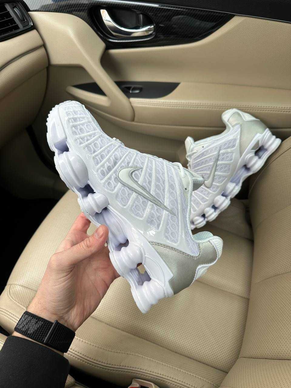 Кросівки Nike Shox TL ALL White premium