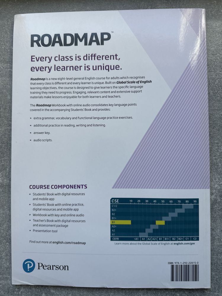 Roadmap B1 Workbook with key