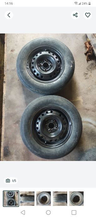 Колеса r13 2 шт r14 2шт стояли на Ланос сенс