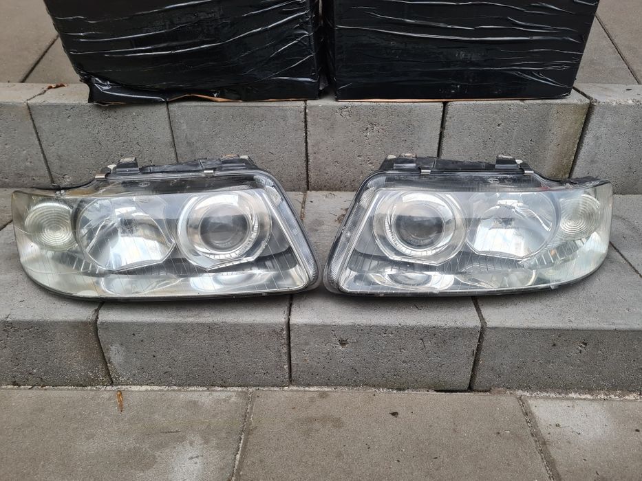 reflektor lampa audi a3 8l lift fl lewa prawa europa tanio lewy prawy