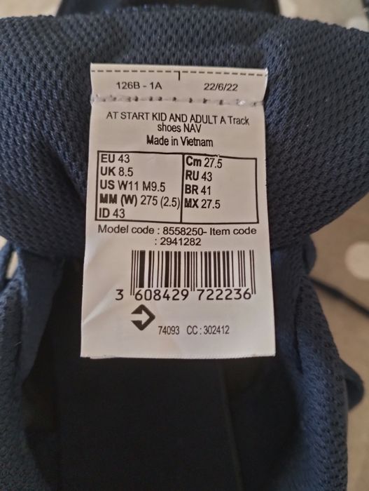 Calçado de Bicos criança/adulto