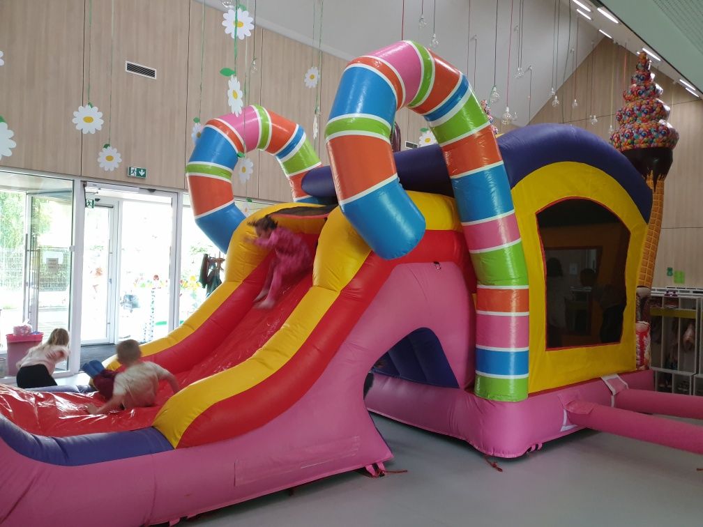 Dmuchaniec Candyhouse - zamki dmuchane dmuchańce wynajem zamków dmucha