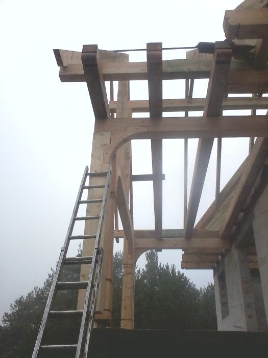 Cieśla, usługi ciesielskie, konstrukcje dachowe , usługi dekarskie