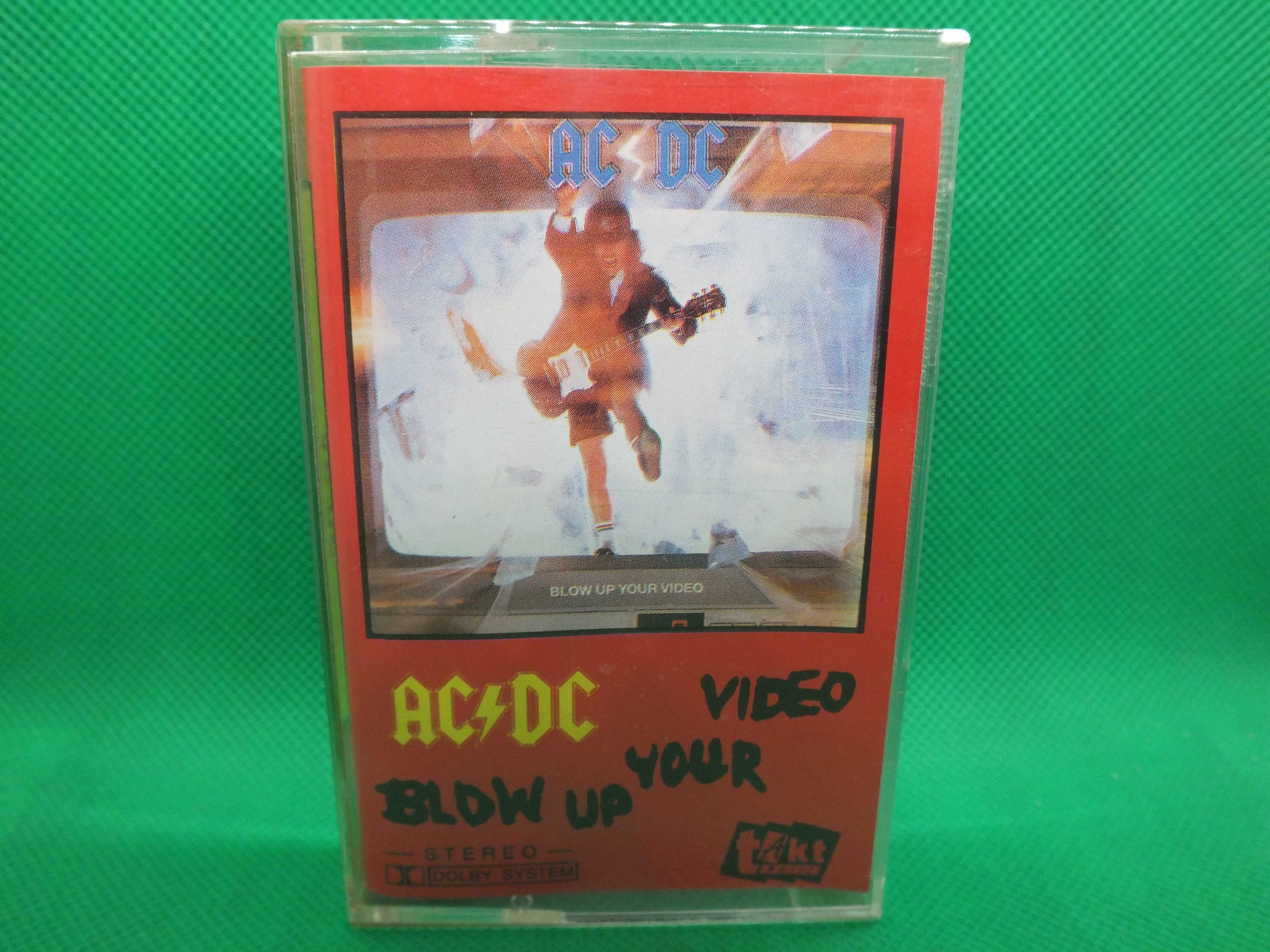 AC/DC Blow Up Your Video kaseta Takt Music 1995