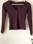 Top burgundowy Pink Woman 36