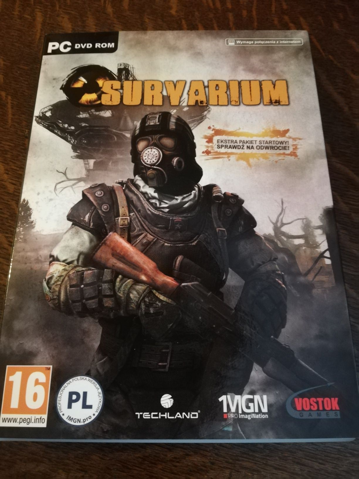 Sprzedam nową grę na PC Survarium dubbing PL w edycji z gadżetami