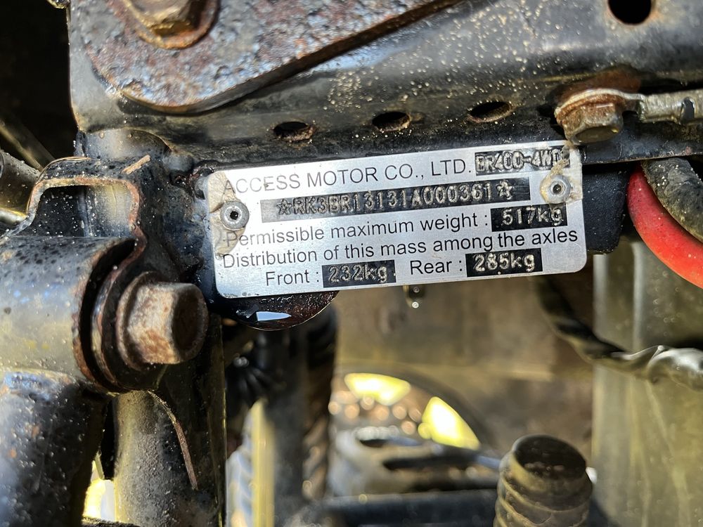 Quad access triton 400 4x4