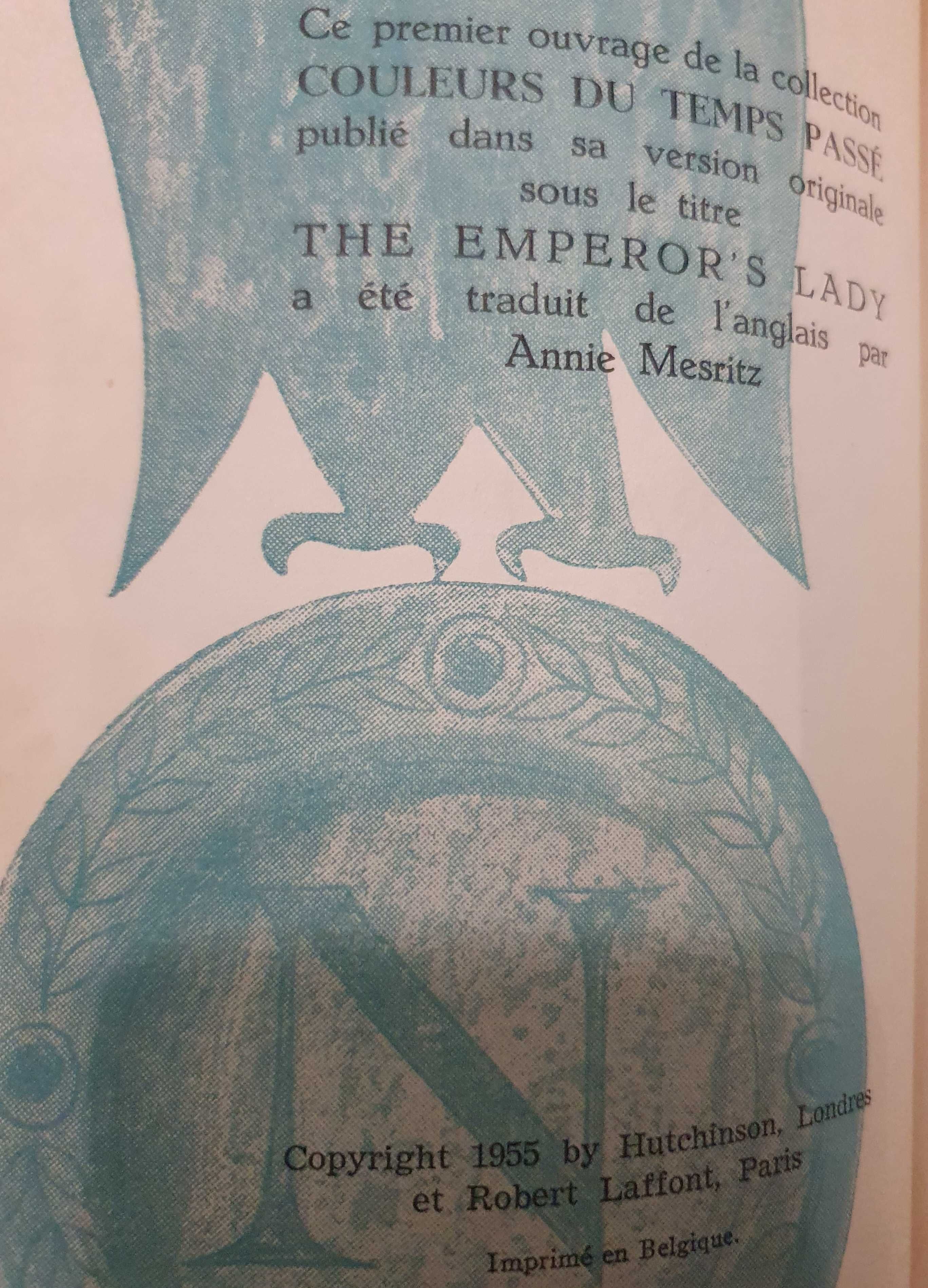 Livro Incomparable Joséphine (a 1ª mulher de Napoleão Bonaparte), 1955