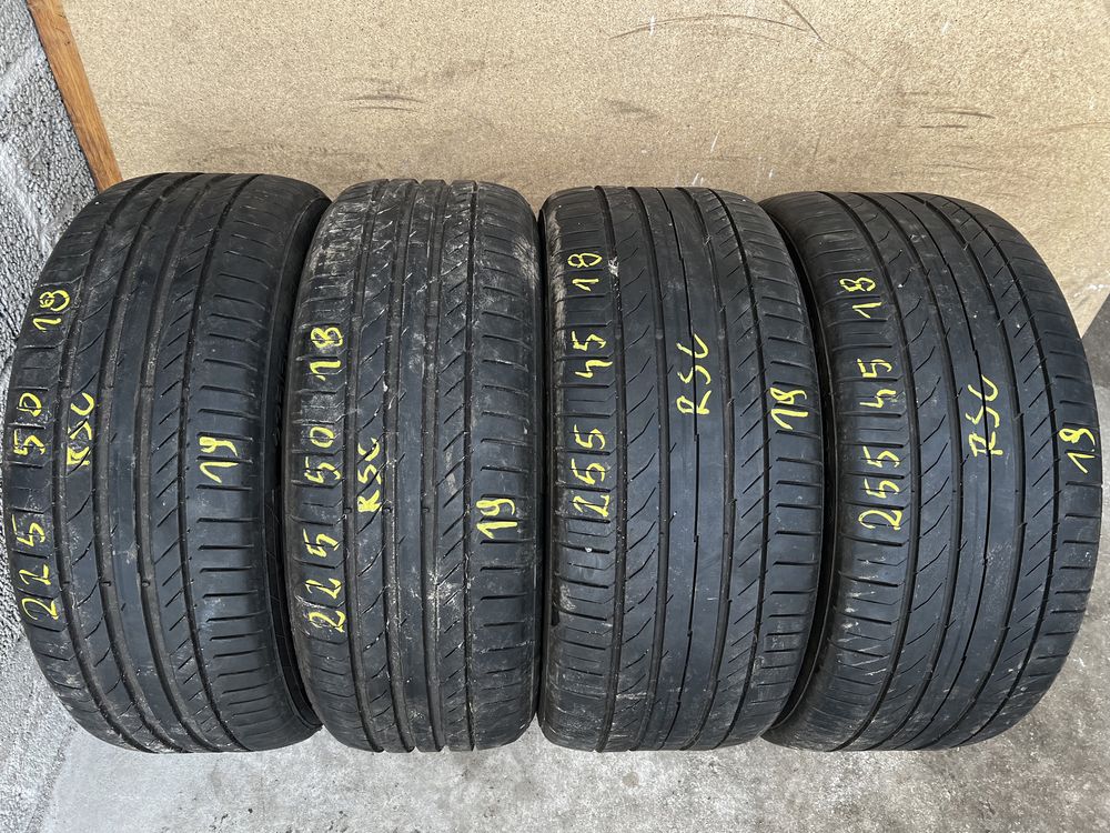 4 opony continental contisportcontact 5 RSC 225/50/18 255/45/18 2019r.