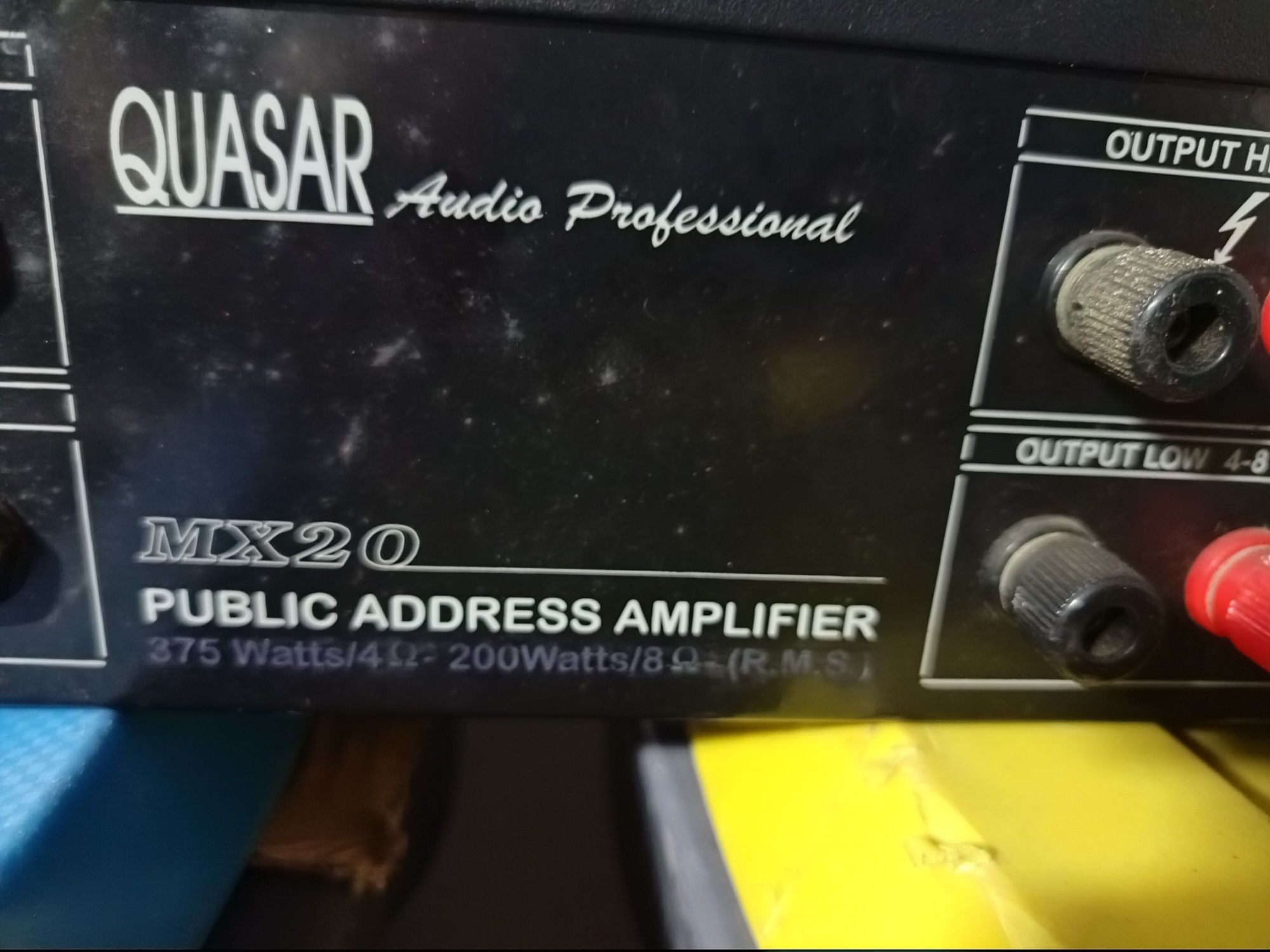 Amplificador QUASAR profissional