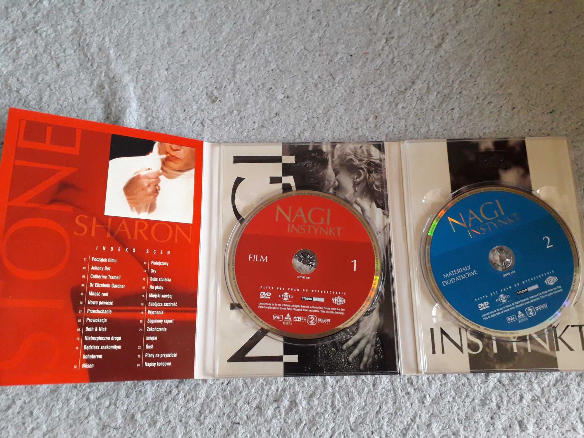 Nagi instynkt  dvd wydanie specjalne 2dvd lektor Pl