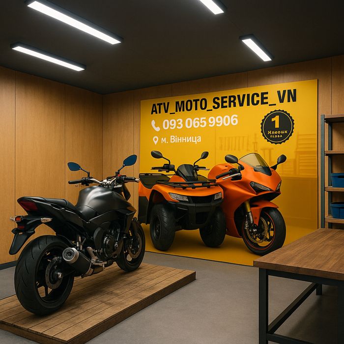 Зимове зберігання мотоциклів у Вінниці від ATV MOTO SERVICE VN