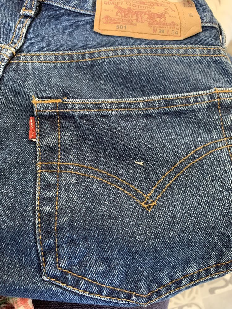 Винтажные джинсы Levi's 501 Made in USA