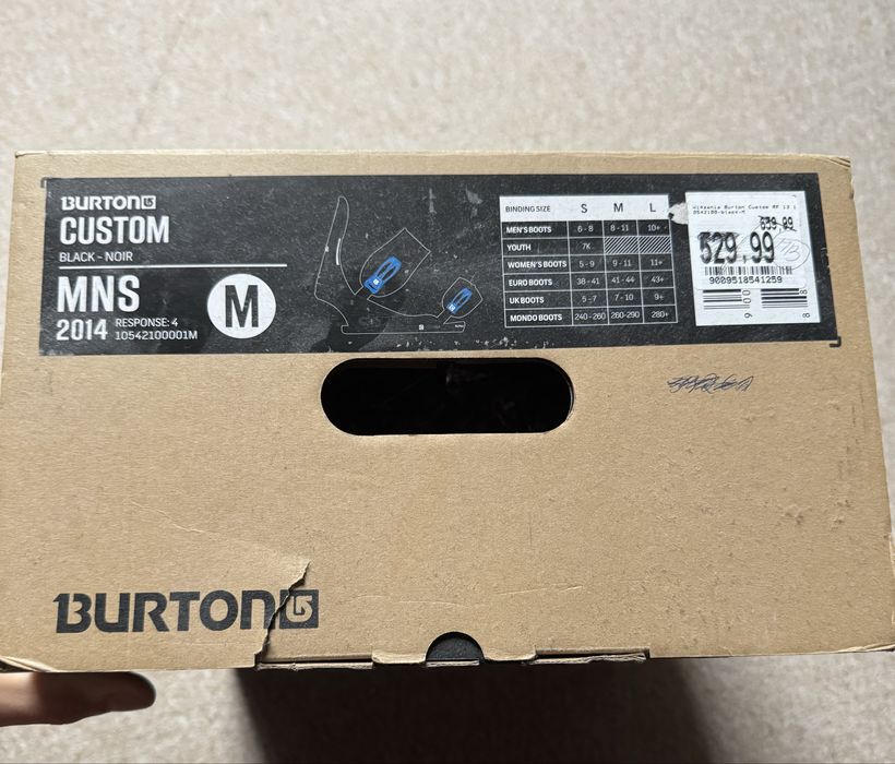 Deska Snowboard Burton Clash 151cm wraz z wiązaniami Burton ipokrowiec