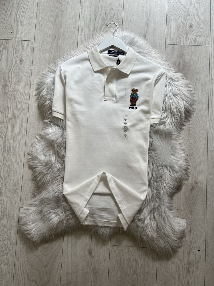 Нове біле поло, футболка Polo by Ralph Lauren, M, L, XL