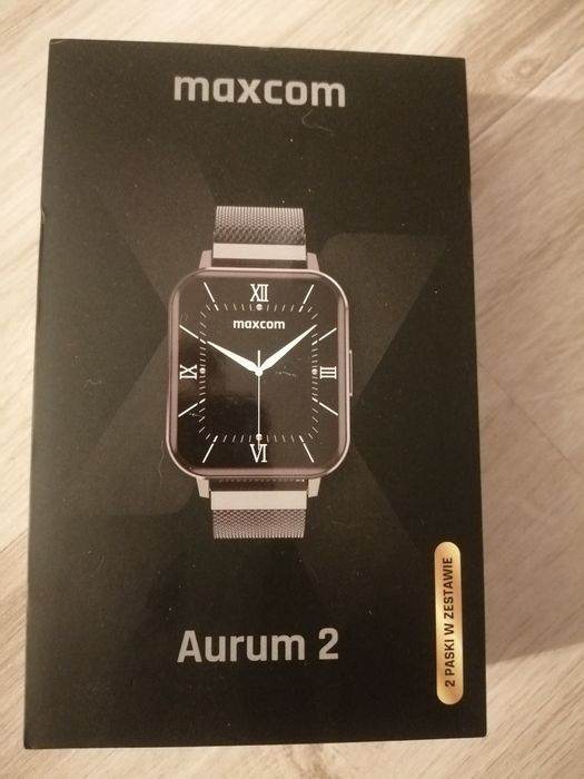 MaxCom aurum 2 nowy smartwatch męski