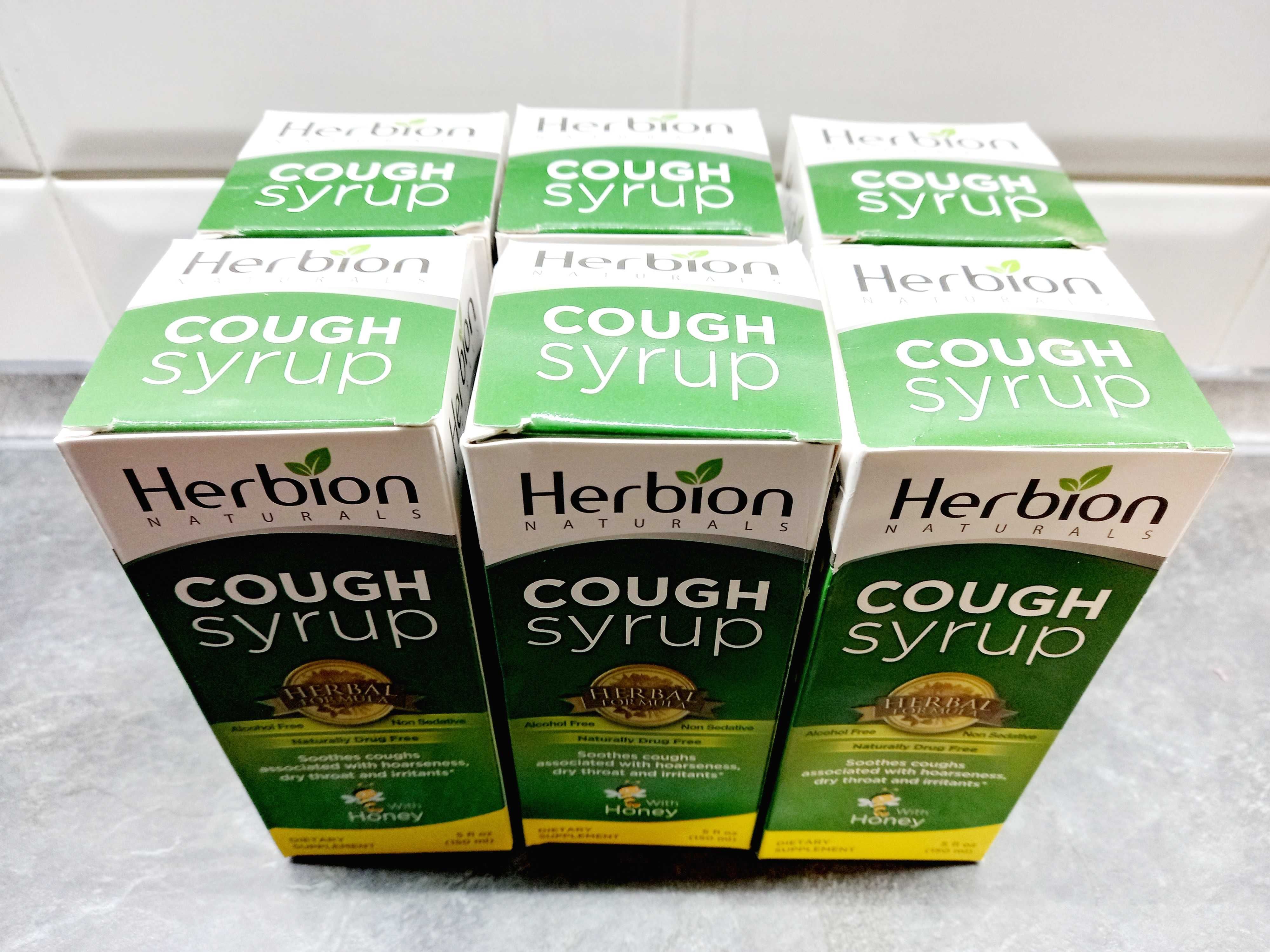 Herbion, Cough Syrup with Honey (150 мл), сироп от кашля, від кашлю