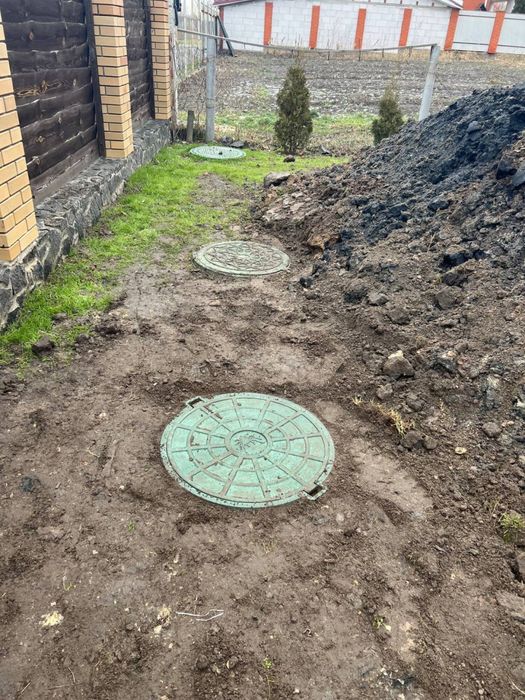Септик під ключ, канализации, вигрибние ями під ключ комуникации