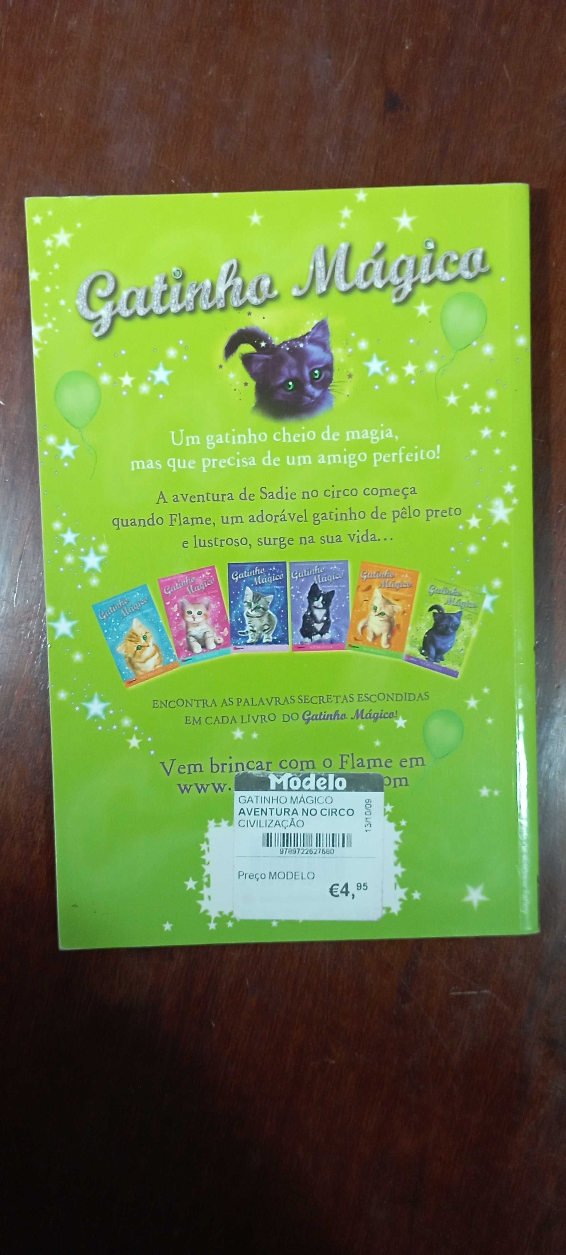 Livro Infantil Gatinho Mágico