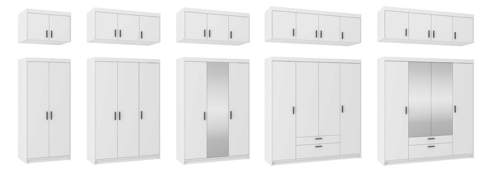 Zestaw mebli do salonu, pokoju meblościanka + szafa RICO