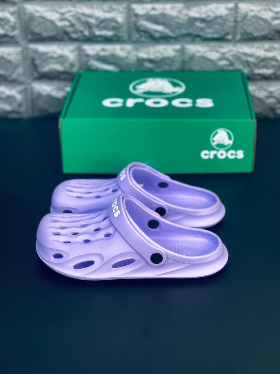 ЖЕНСКИЕ кроксы Crocs фиолетовые шлёпанцы Крокс 36-41