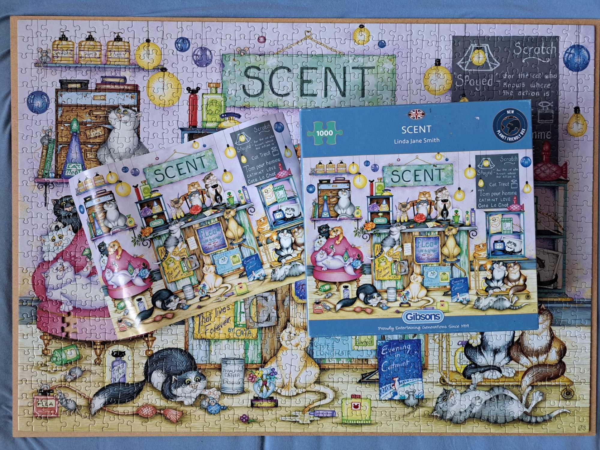 Puzzle Gibsons (1000 elementów)