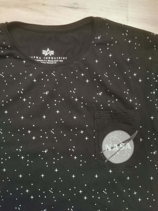 Tshirt Alpha industries. NASA. rozm M