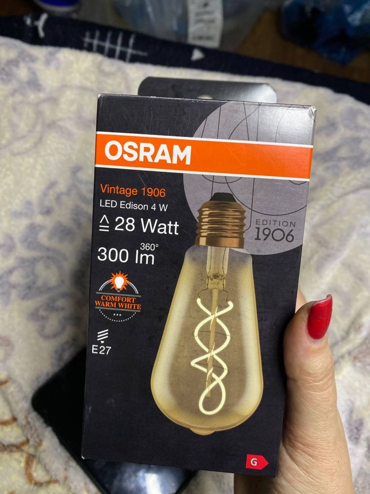 Продам лампы  Эдисона Osram