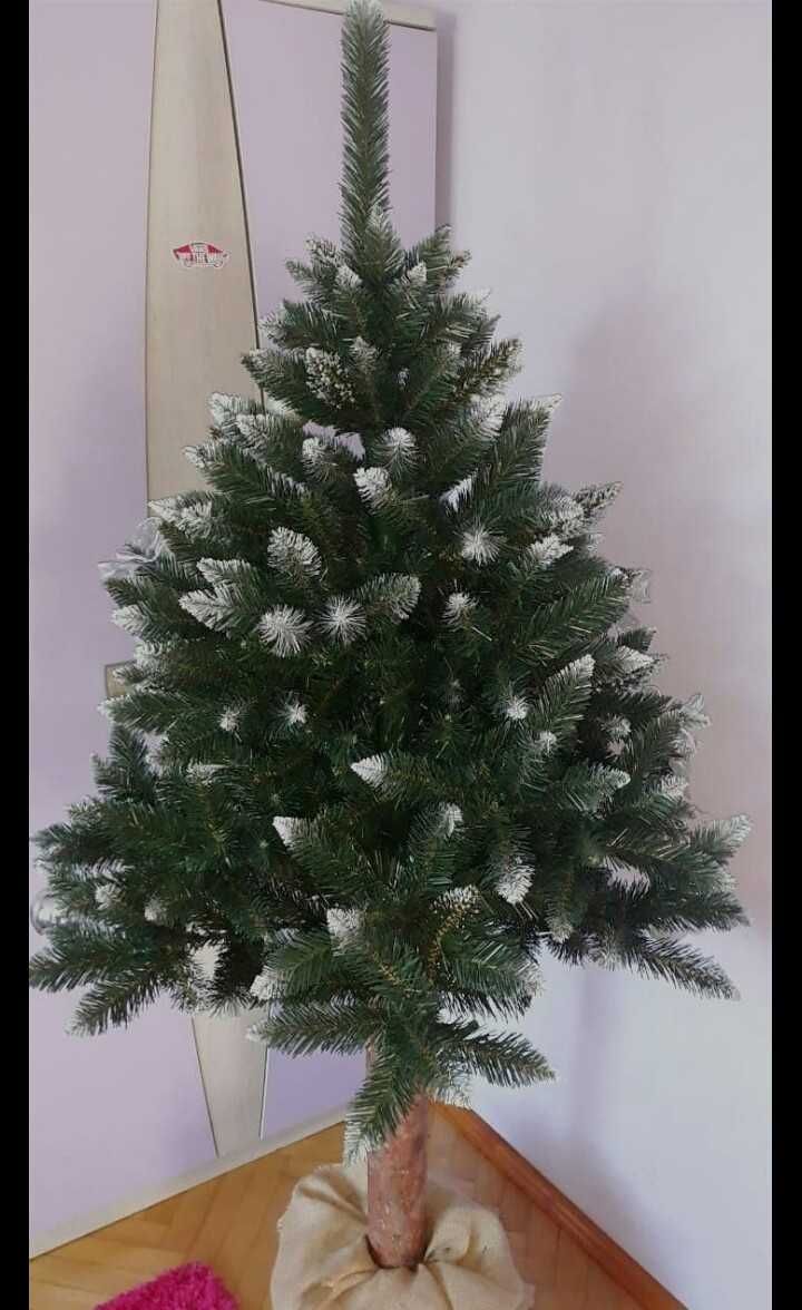 Choinka Sztuczna na pniu (gęsta)-Sosna Diamentowa-180cm (producent)