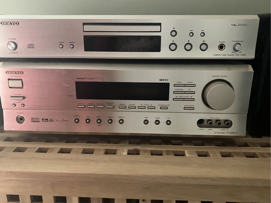Zestaw Onkyo + Kolumny Denon