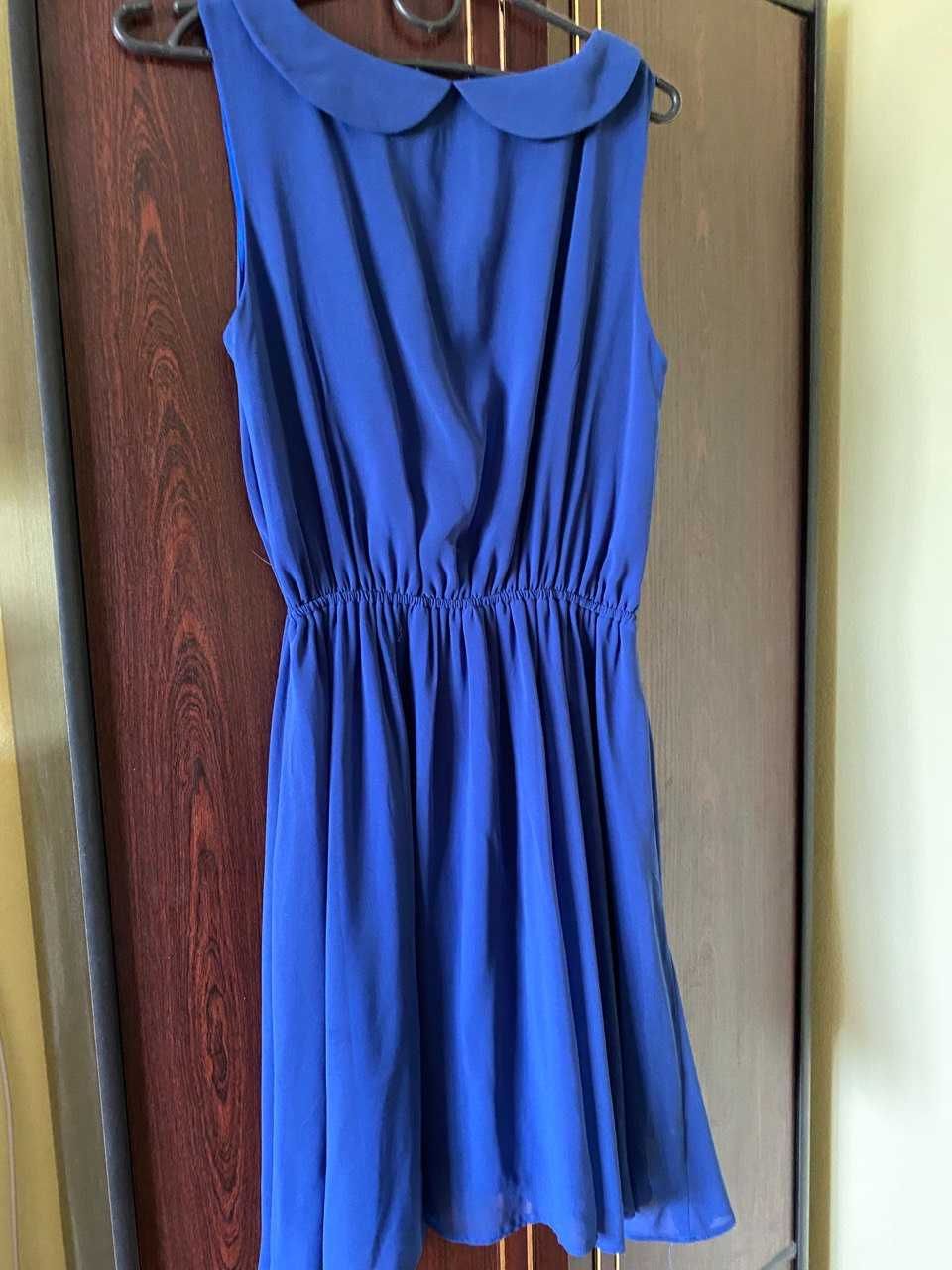 плаття синього кольору на літо