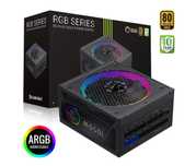 GAMEMAX Zasilacz RGB 1050G 1050W w pełni modułowy, 80+ złoty, czarny