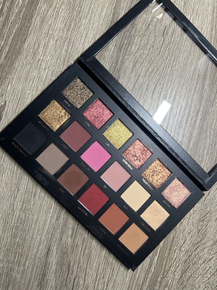 Палетки тіней Huda ABH, Too Faced, Nabla, Lime Crime