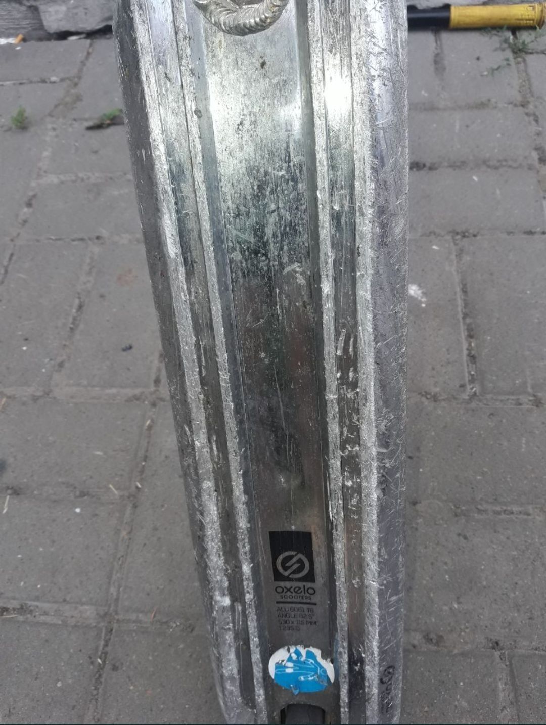 Самокат трюковой Oxelo Freestyle MF 3.6 V5 (хром).