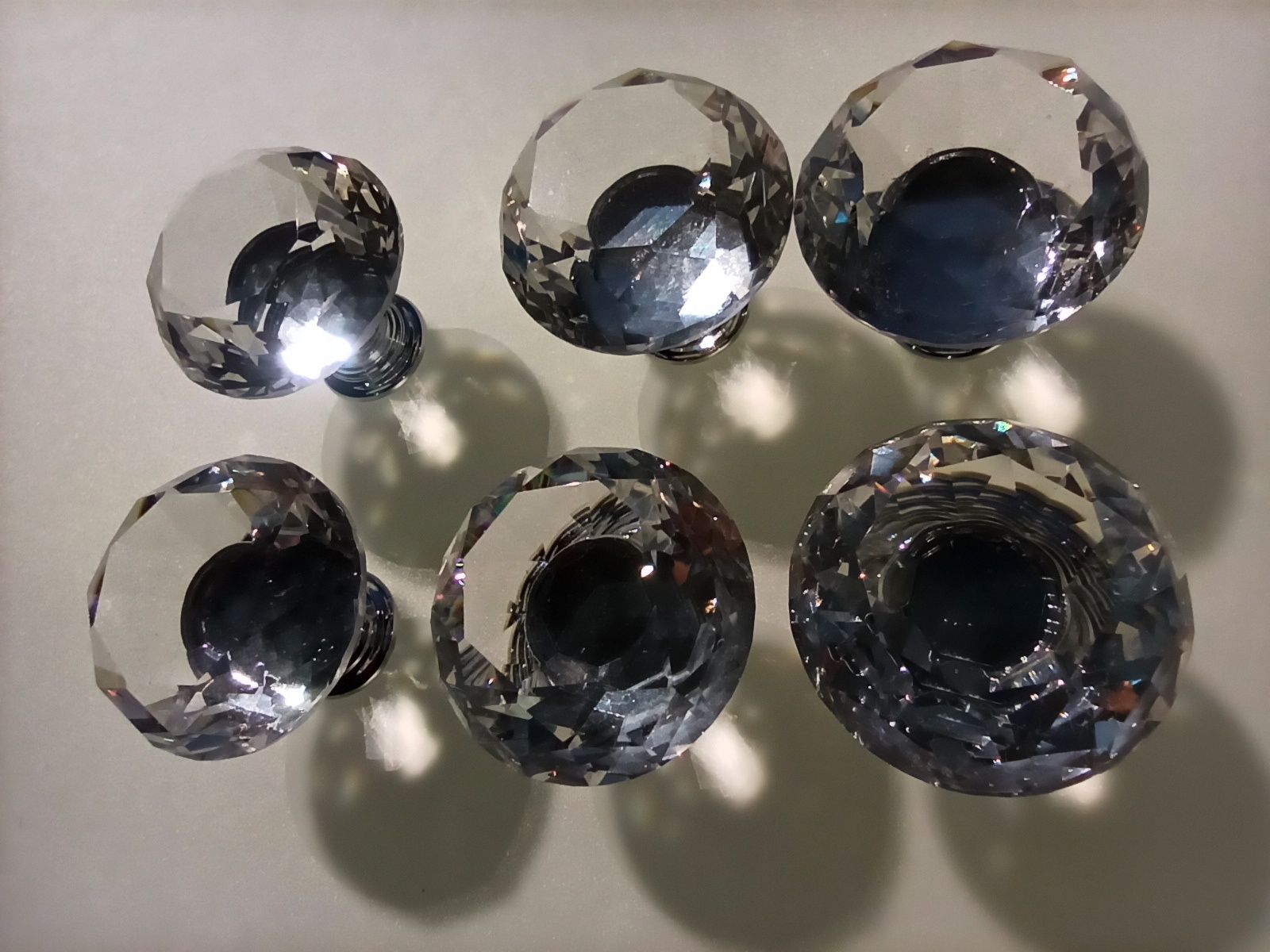 Puxadores Tipo Diamante (ou rosa) móvel armário roupeiro