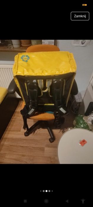 Torba termiczna marki glovo