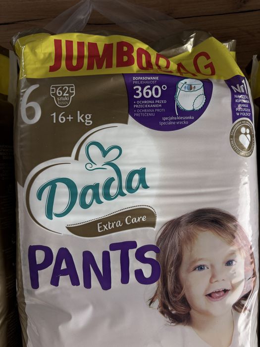 186 sztuk pantsow dada rozmiar 6