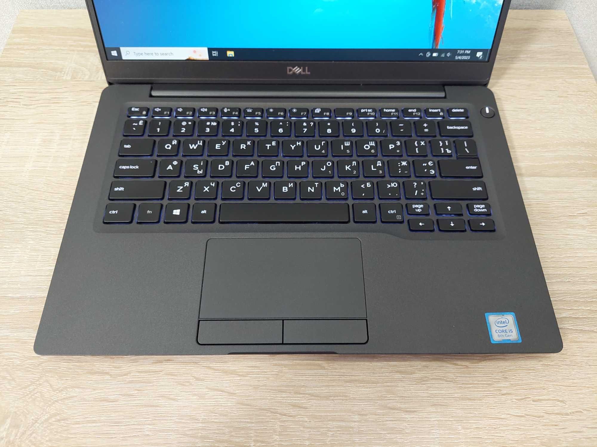 Тонкий и легкий ноутбук Dell Latitude 7300 i5-8265u 4G Модем FHD #2