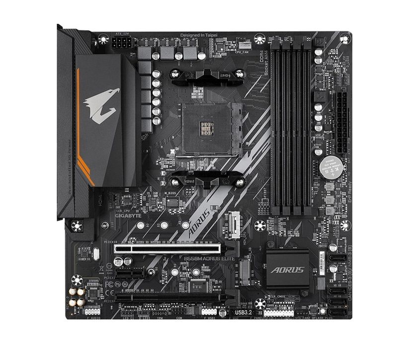 Ігровий комплект 5 5500/5 5600 B550M AORUS Elit ddr4 3600 16/RGB 32gb