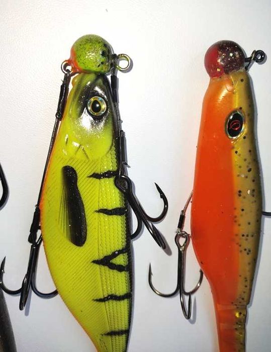 Duże przynęty gumowe Westin i Quantum z dozbrojkami