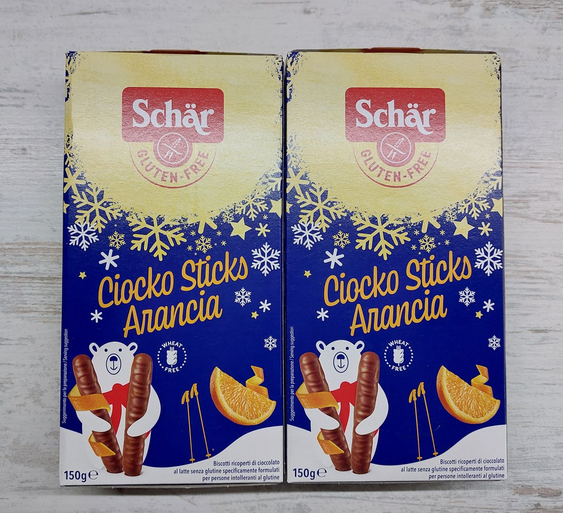 Шоколад печиво цукерки Schar Chocolate Orange Fingers розпродаж