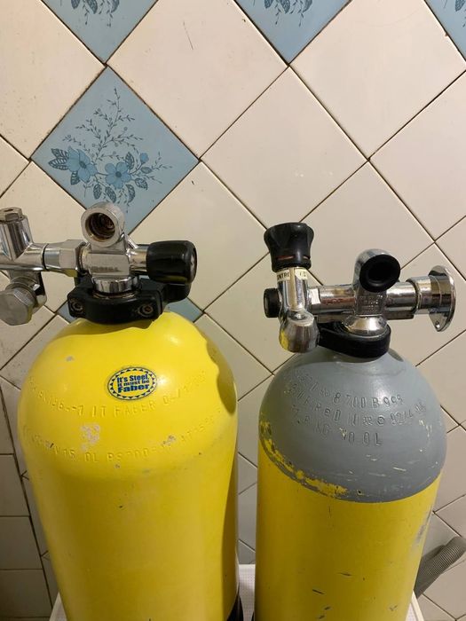 Дайверське обладняння,балони,редуктор,ласти,компас