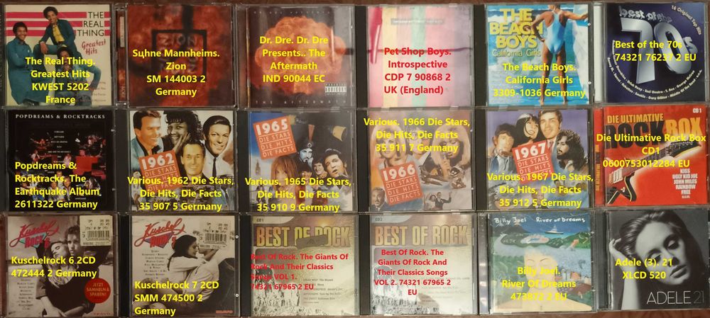 КД2. CD. Компакт-диски. Фирменные. 80-250грн/шт. Цены в описании